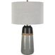 Coen 25.5 inch 150.00 watt Warm Gray and Aged Black Glaze with Rustic Brown Table Lamp Portable Light