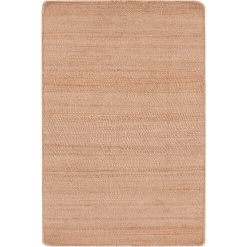 Bermuda 36 X 24 inch Brown Area Rug, Jute