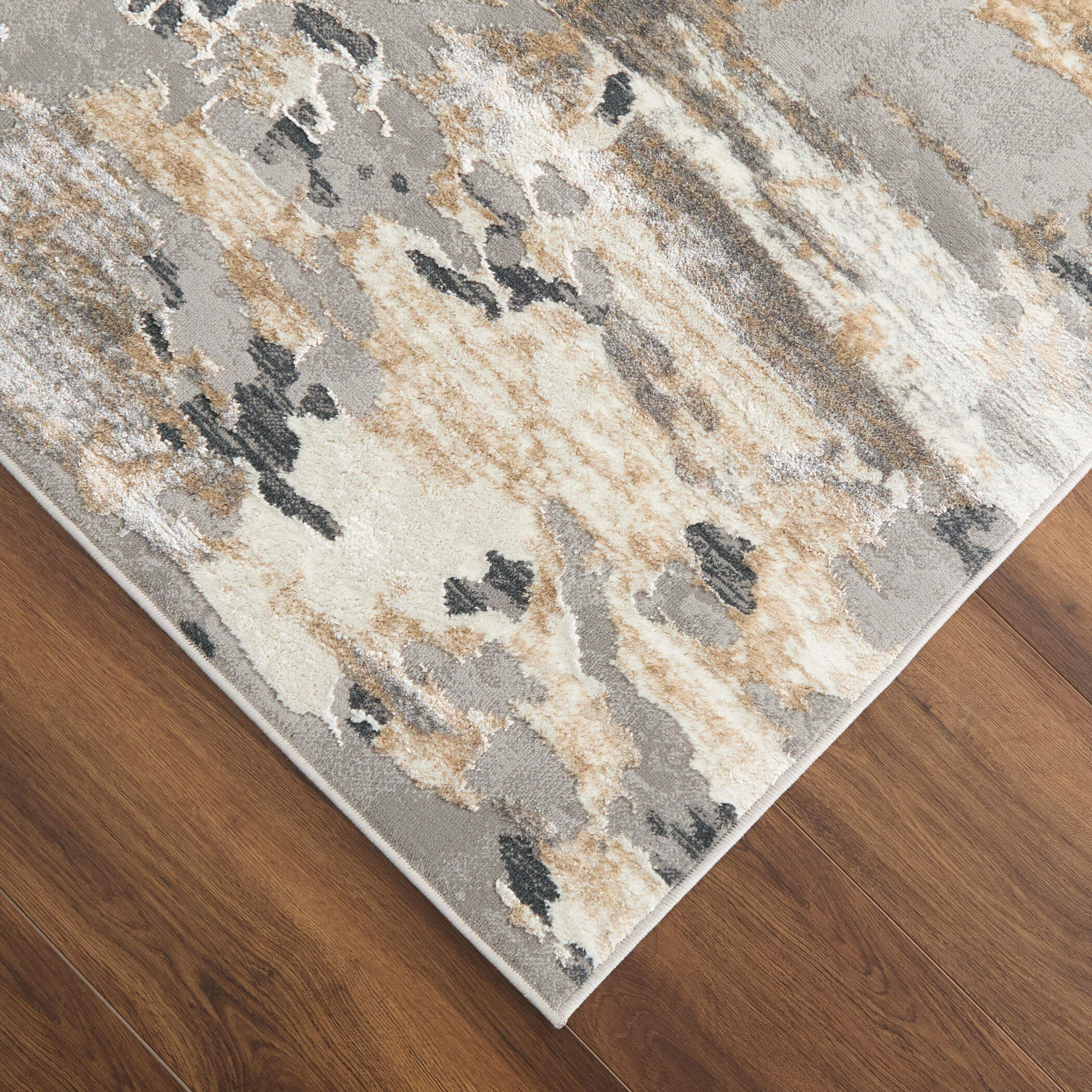 Jasmine 90 X 63 inch Mineral Tones Rug in 5 x 7