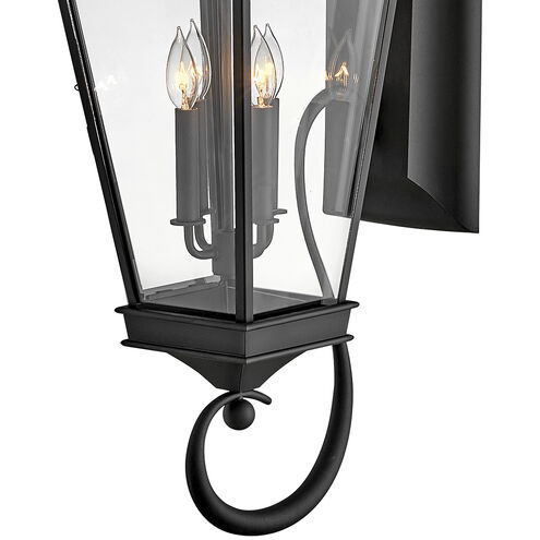 Heritage Chapel Hill LED 40 inch Museum Black Outdoor Wall Mount Lantern