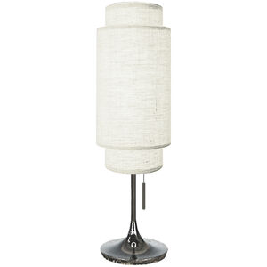 Lollipop 31 inch 14.00 watt Black Nickel Table Lamp Portable Light