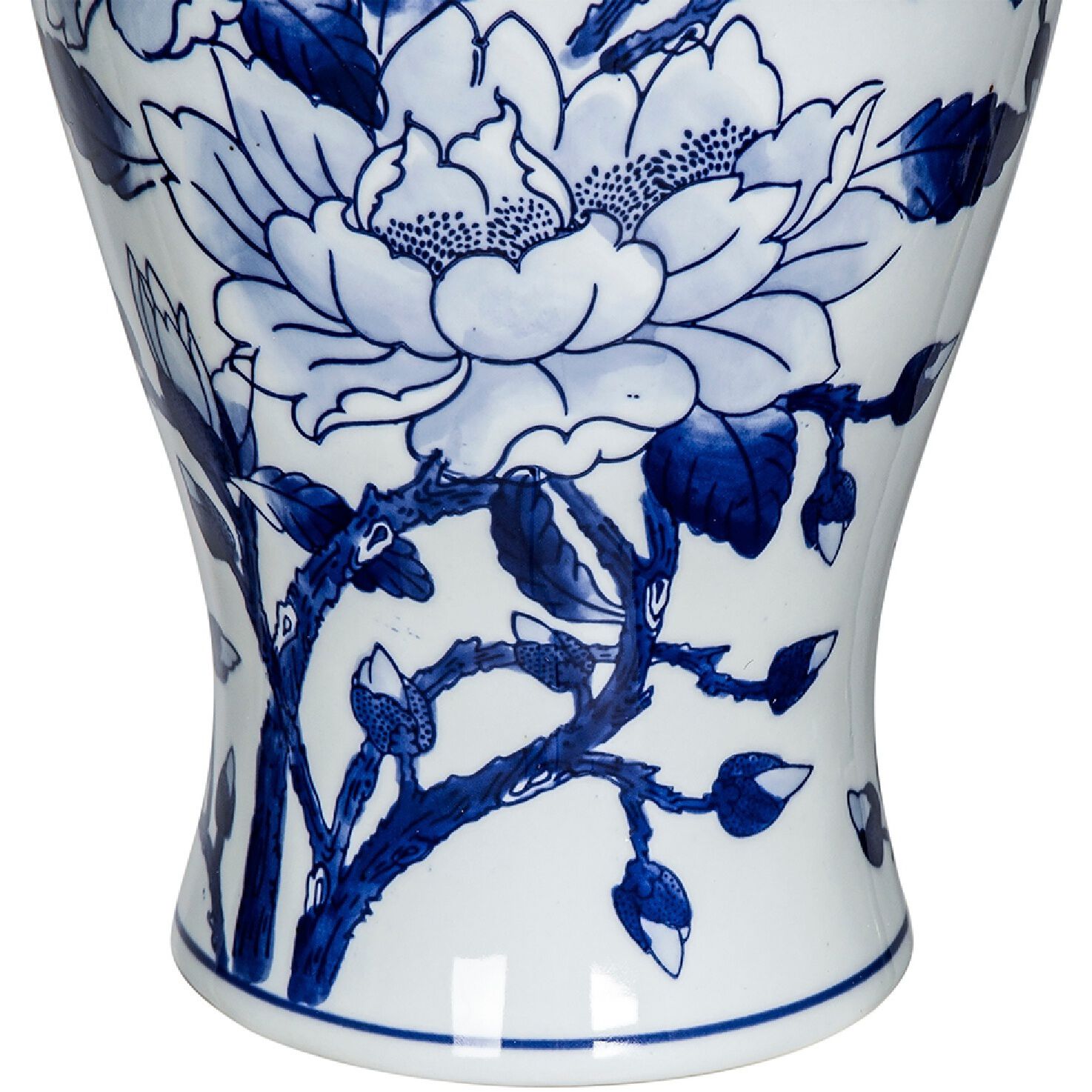 Curved 13 X 8 inch Vase