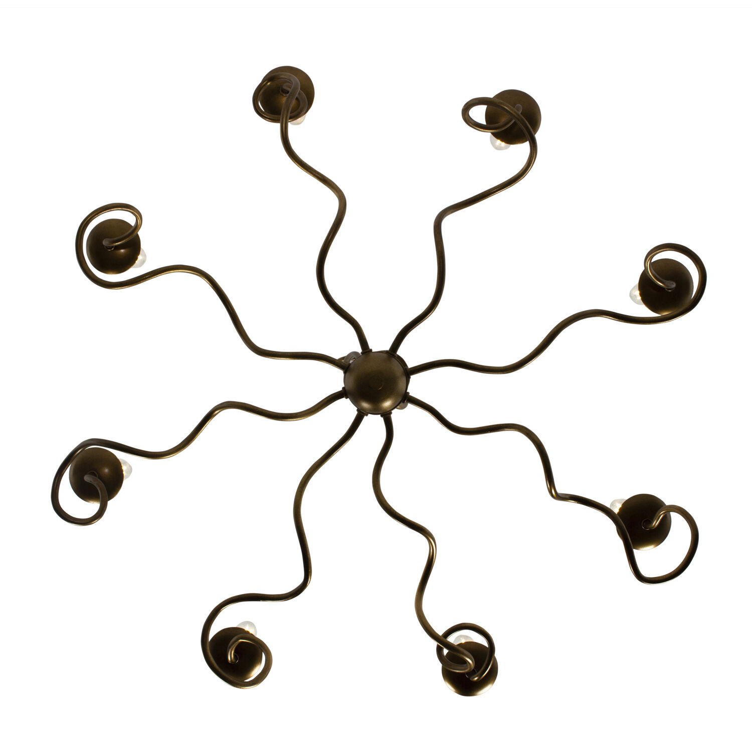 Rizo 8 Light 36 inch Oil Rubbed Bronze Chandelier Ceiling Light