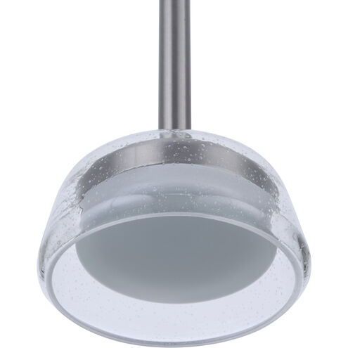 Centric LED 7 inch Brushed Polished Nickel Pendant Ceiling Light