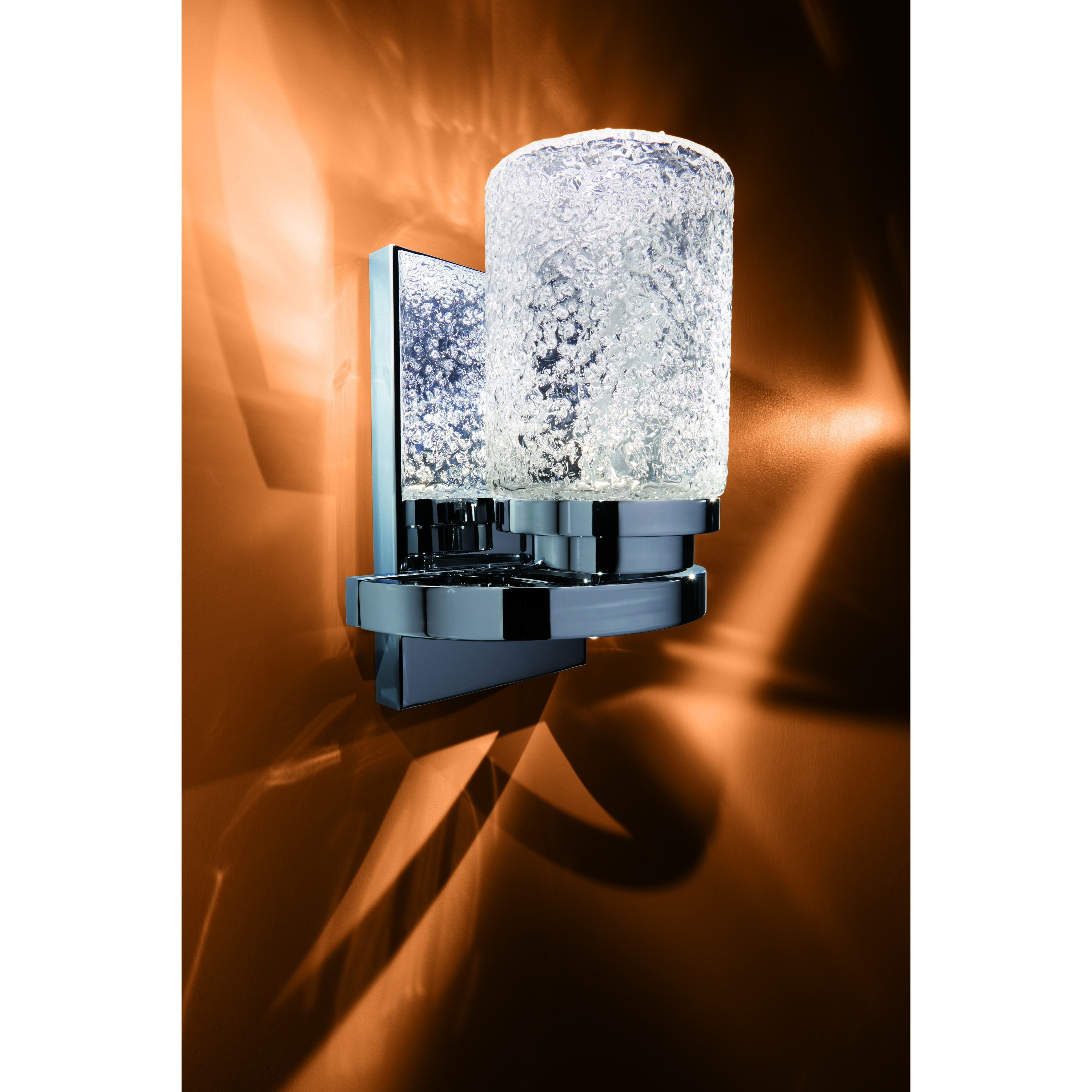Brilliant LED 7.25 inch Chrome Bath Light Wall Light