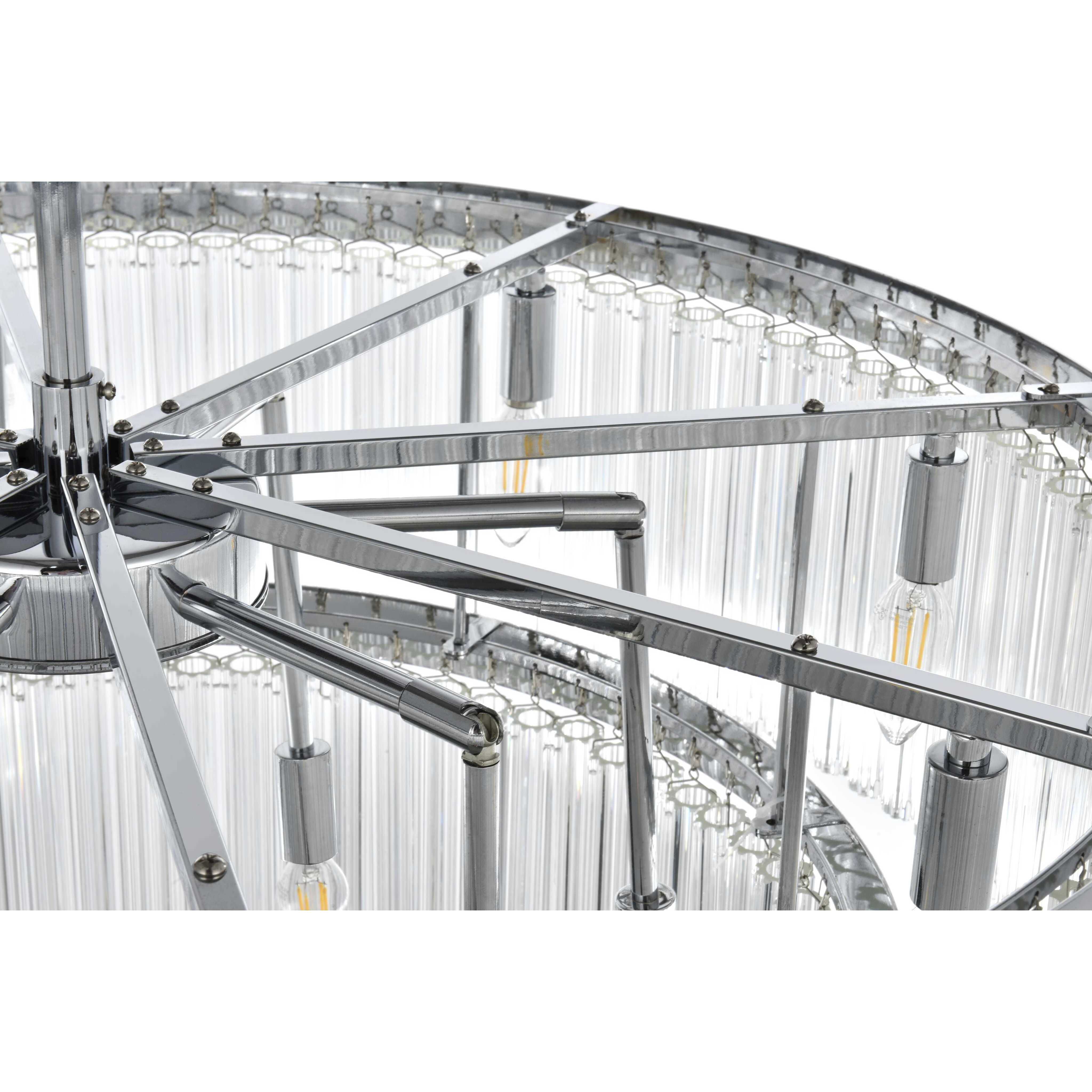 Harlow 14 Light 32 inch Chrome Chandelier Ceiling Light