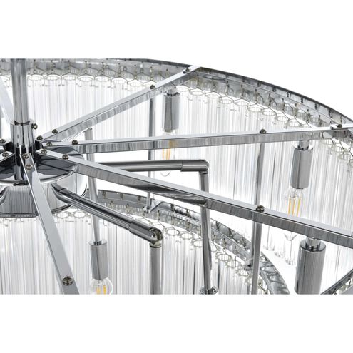 Harlow 14 Light 32 inch Chrome Chandelier Ceiling Light