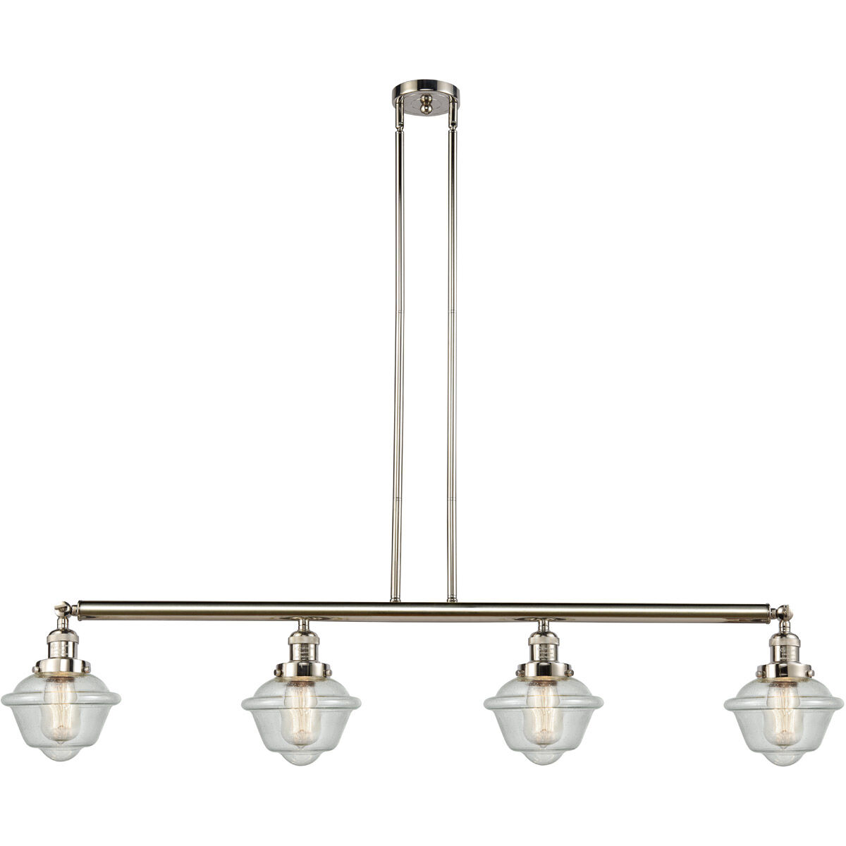 Franklin Restoration Small Oxford 4 Light 52.13 inch Island Light