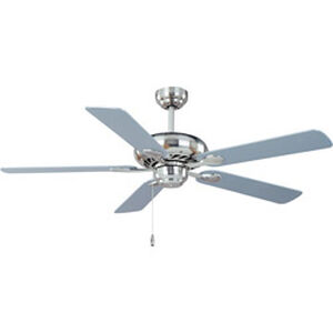 Super-max 52 inch Satin Nickel Indoor Ceiling Fan
