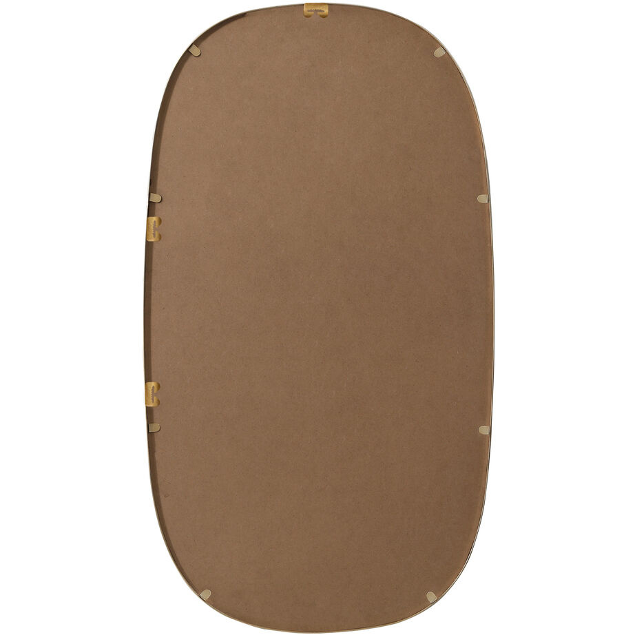 Brynn 36 X 20 inch Brass Mirror in 20 x 36