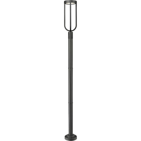 Leland LED 97.25 inch Sand Black Outdoor Post Mounted Fixture