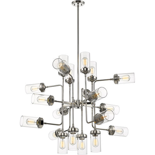 Calliope 20 Light 42 inch Polished Nickel Chandelier Ceiling Light