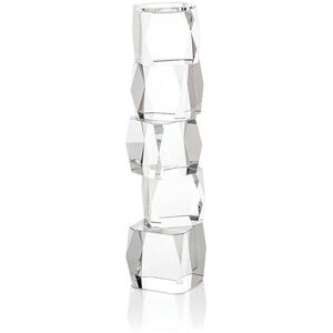 Crystal Cubist 20 X 4.75 inch Candleholder