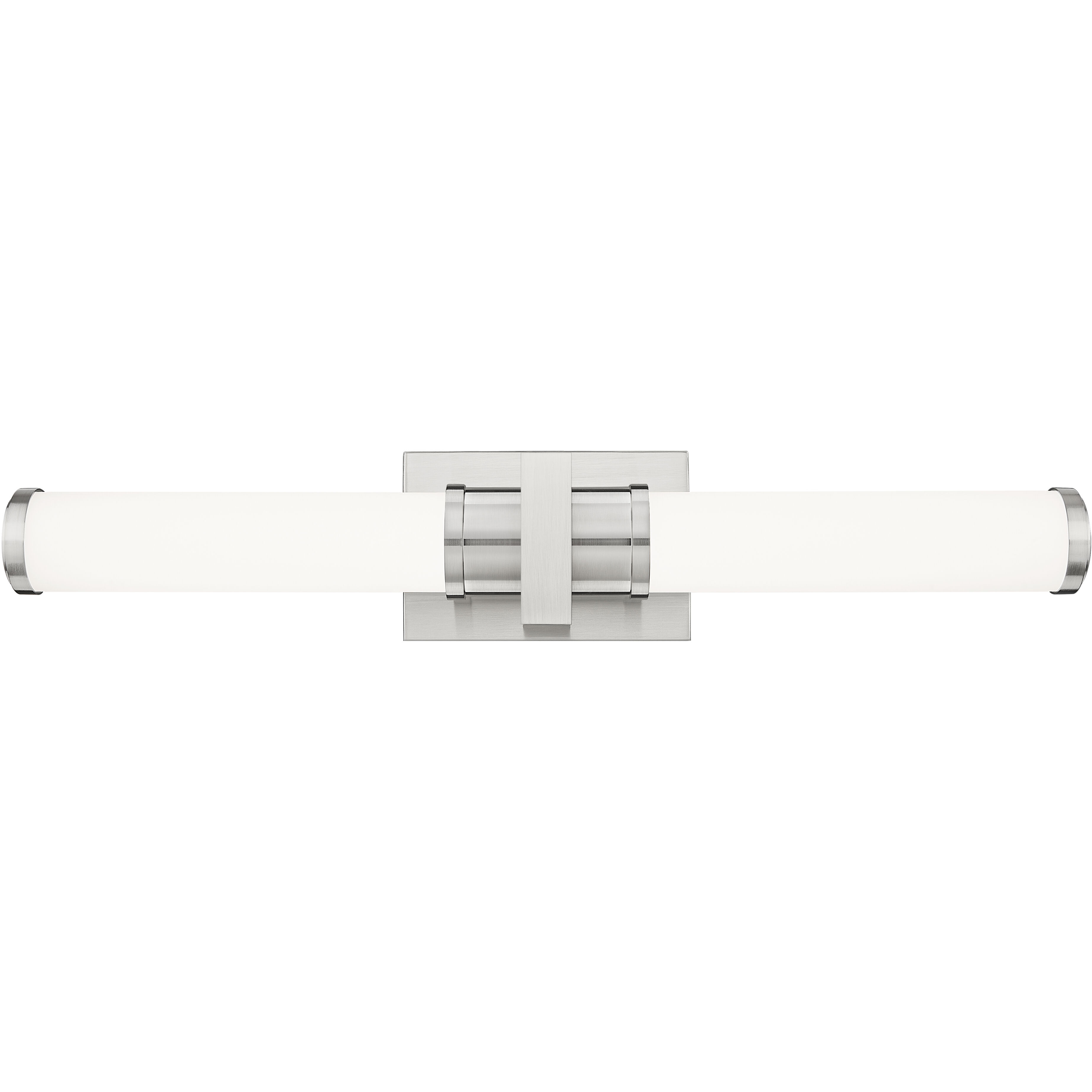 Idris LED 25.5 inch Brushed Nickel Bath Vanity Wall Light