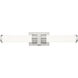 Idris LED 25.5 inch Brushed Nickel Bath Vanity Wall Light