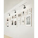 Vega Minor Picture 31 watt 35.43 inch Black Picture Light Wall Light