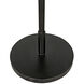 Dominique 70 inch 25.00 watt Matte Black Floor Lamp Portable Light