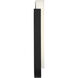 Drew & Jonathan Dante 1 Light 18 inch Textured Black Outdoor Wall Sconce