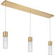 Constellation LED 36 inch Gold Pendant Ceiling Light