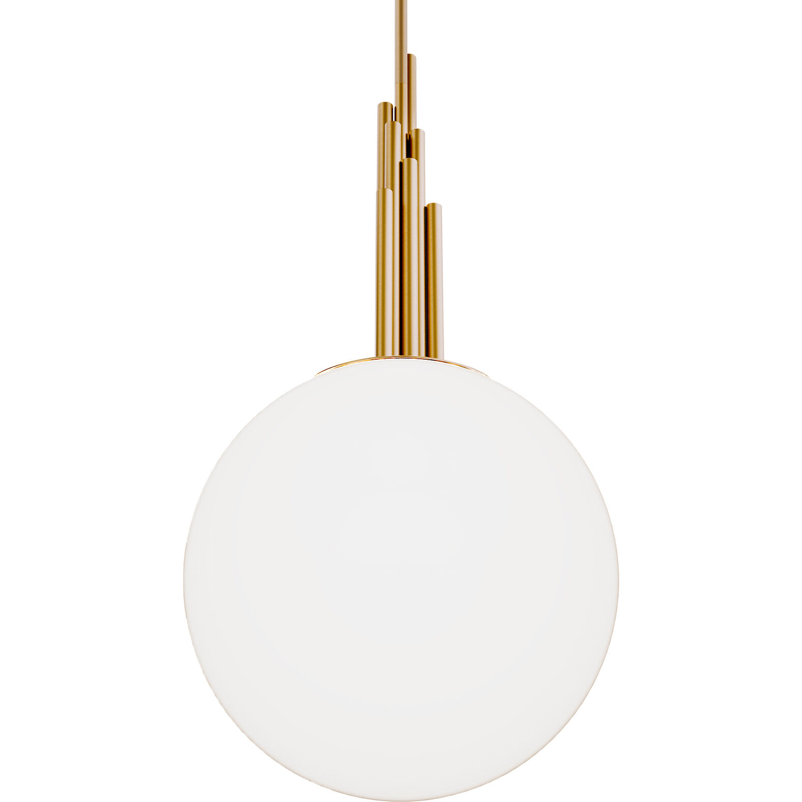 Sybil LED 13.75 inch Aged Brass Indoor Hanging Lighting Ceiling Light in 2700K