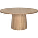 Lane 60 X 60 inch White Oak Dining Table