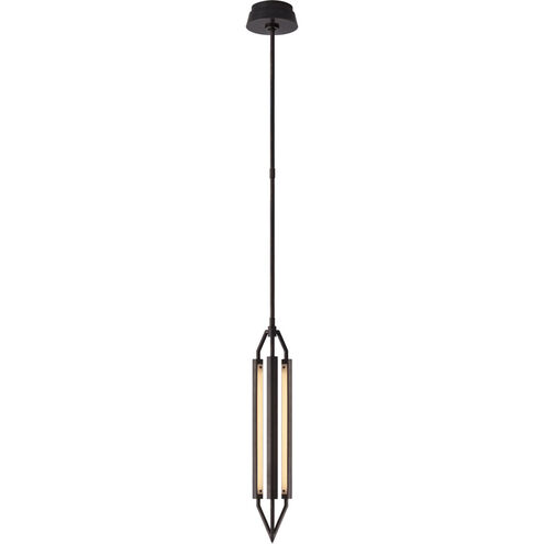 Kelly Wearstler Appareil LED 6 inch Bronze Lantern Pendant Ceiling Light, Small