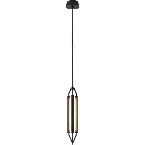 Visual Comfort Kelly Wearstler Appareil LED 6 inch Bronze Lantern Pendant Ceiling Light, Small KW5702BZ - Open Box