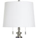 Wellen 34 inch 60 watt Wellen and White Table Lamp Portable Light