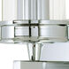 Hamilton 1 Light 5 inch Polished Chrome Wall Sconce Wall Light