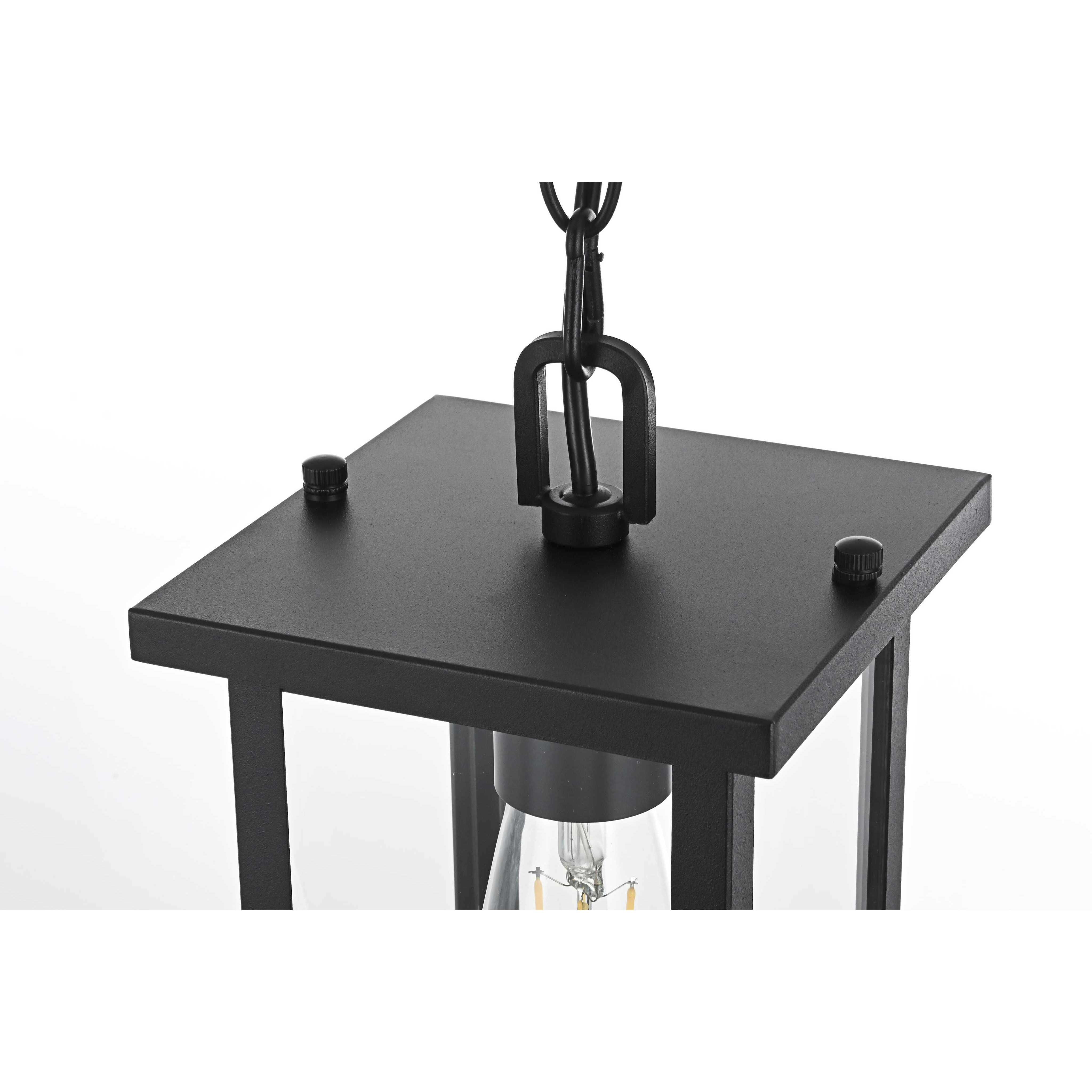 Venango 1 Light 6 inch Black Outdoor Pendant