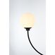 Nyomi 2 Light 36 inch Black Chandelier Ceiling Light
