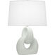 Fusion 27 inch 150.00 watt Matte Celadon Table Lamp Portable Light