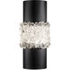 Arctic Halo Wall Sconce Wall Light in Black