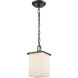Broad Street 1 Light 5.5 inch Oil Rubbed Bronze Outdoor Pendant