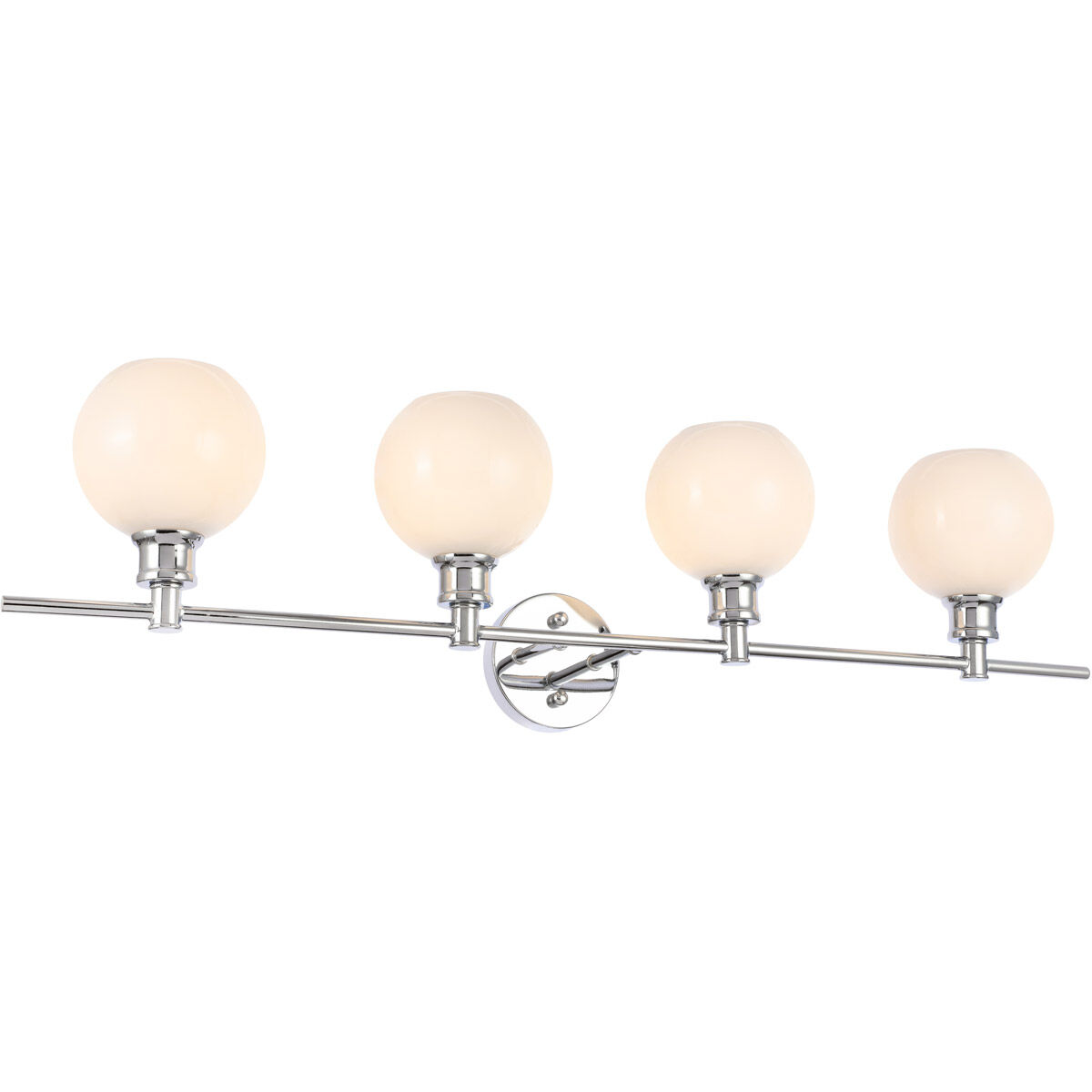 Syracuse 4 Light 38 inch Chrome Wall sconce Wall Light