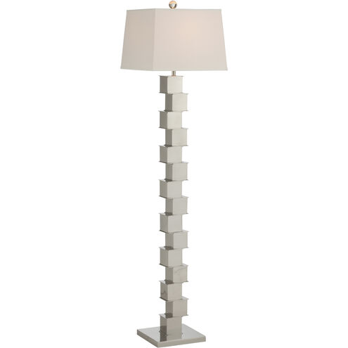 The Square Mile 55.5 inch 100.00 watt Silver Floor Lamp Portable Light