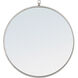 Eternity 24 X 24 inch Silver Wall Mirror