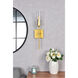 Elsreth 1 Light 5 inch Brass Bath Sconce Wall Light