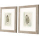 Waterside Gray and Black and Brown and Neutral Framed Art, Propac