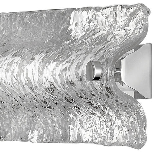 Lucent LED 18 inch Chrome Vanity Light Wall Light, Vertical