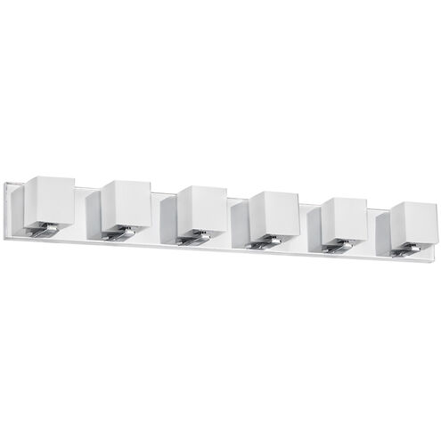 Verona LED 35.5 inch Polished Chrome Vanity Light Wall Light