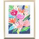 Florals Collection Pink Framed Art
