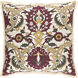 Vincent 20 X 20 inch Saffron and Garnet Pillow Cover
