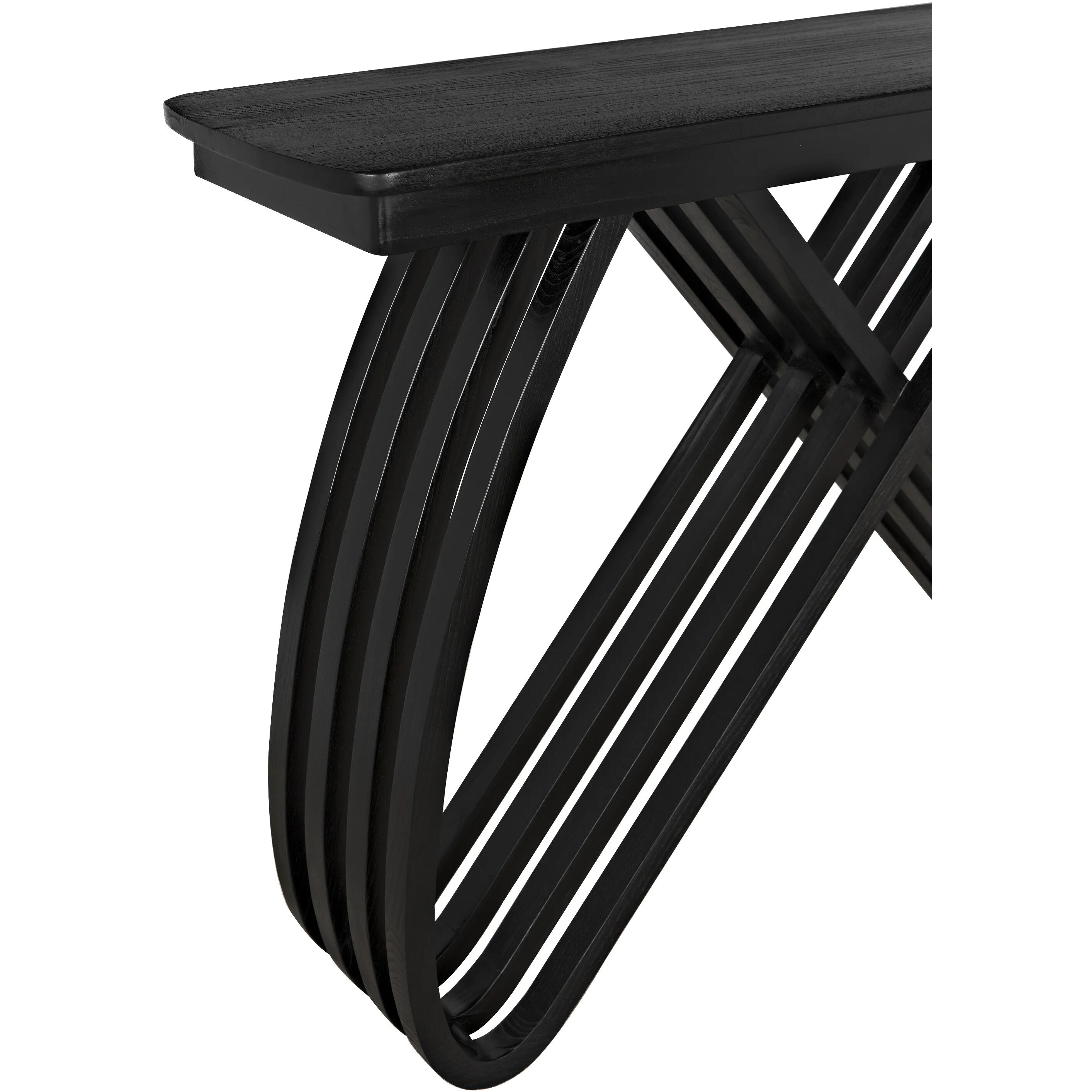 Infinity 51 X 16 inch Charcoal Black Console