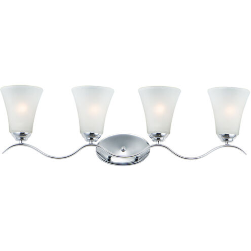 Vital 4 Light 32 inch Polished Chrome Bath Vanity Wall Light