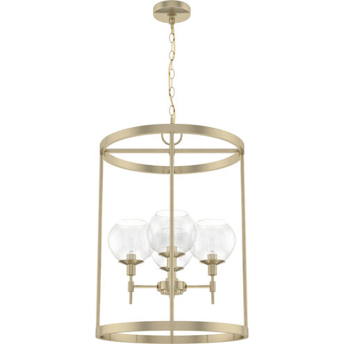 Xidane 4 Light 19 inch Alturas Gold Foyer Pendant Ceiling Light
