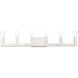 Solna 6 Light 44 inch Brushed Nickel Vanity Sconce Wall Light