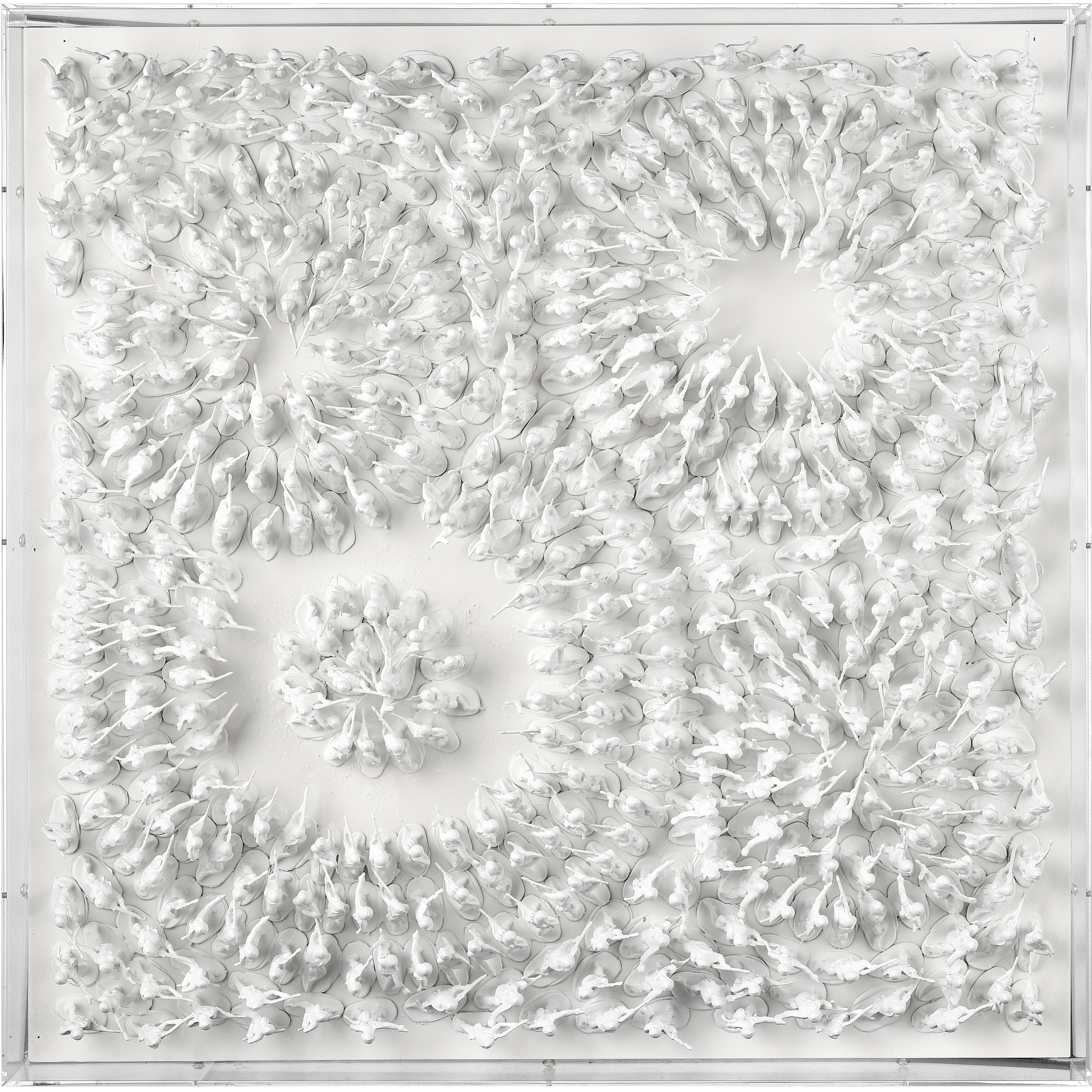 Viewpoint White Dimensional Wall Art