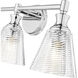 Auden 3 Light 23.75 inch Chrome Bath Vanity Wall Light