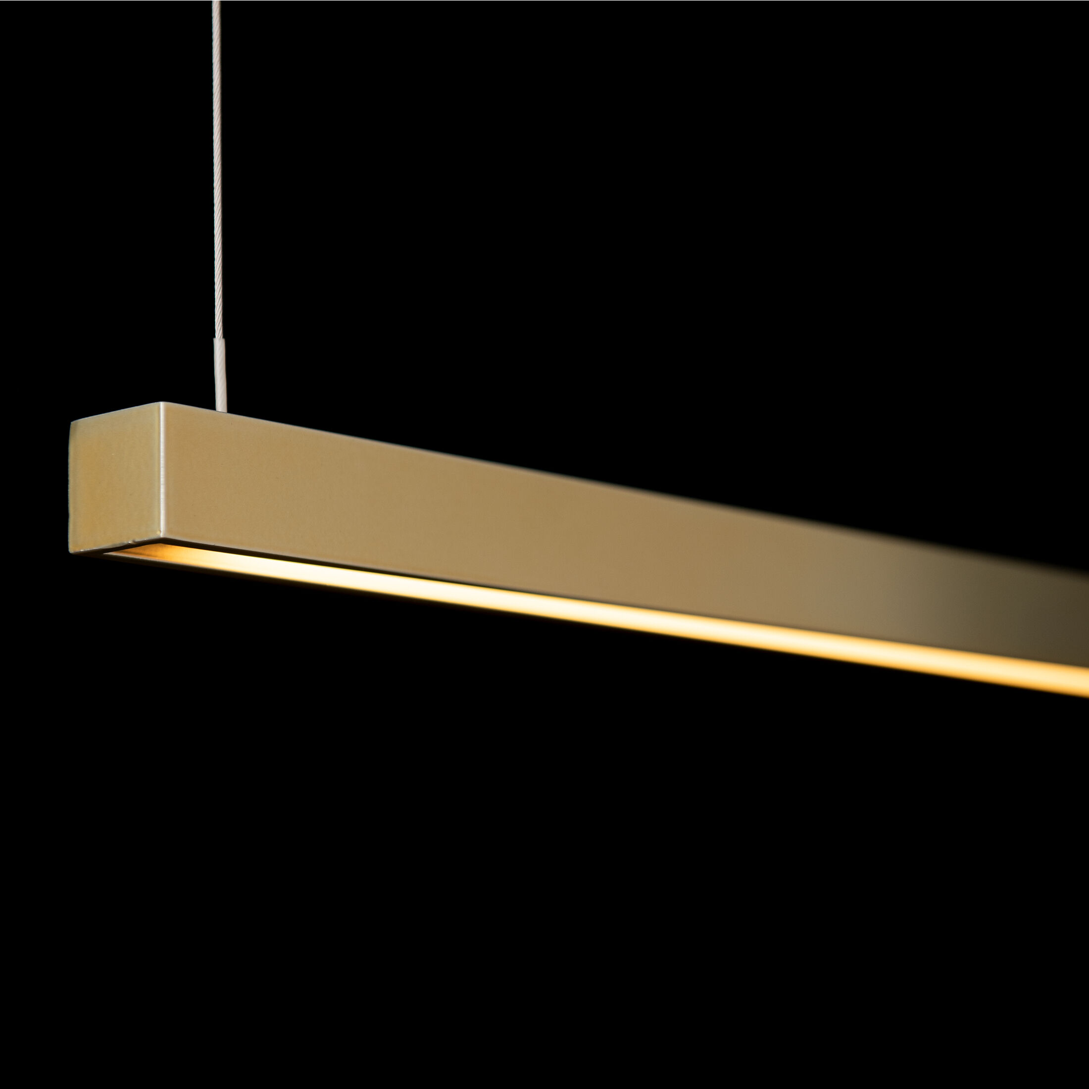 Art + Alchemy Ingot LED 1.25 inch Modern Brass Pendant Ceiling Light